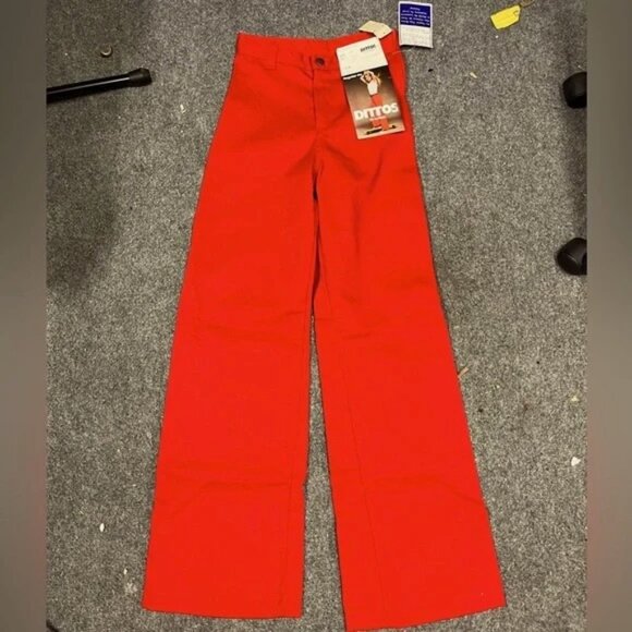Vintage Girls Red DITTOS NWT